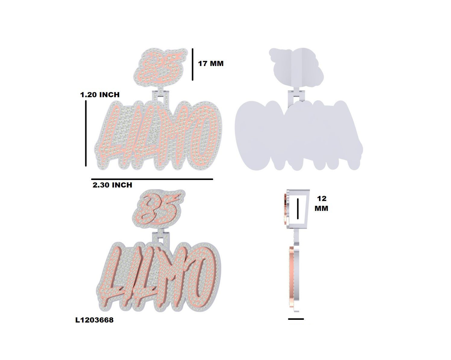 Custom Jewelry 3D/CAD Design Deposit